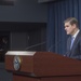 Peter Cook addresses reporters at the Pentagon
