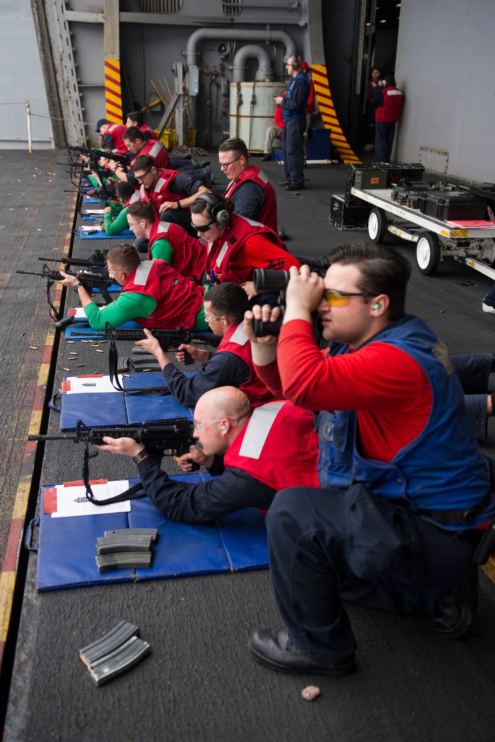 USS Theodore Roosevelt action