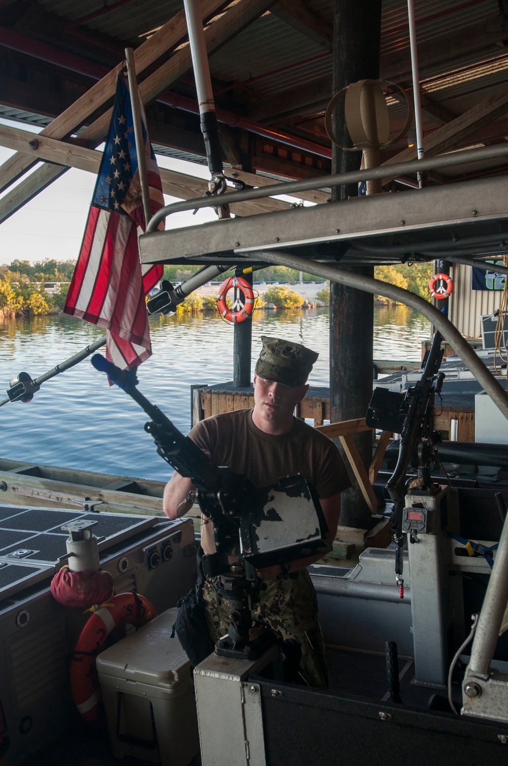 Tactical boat training evolution