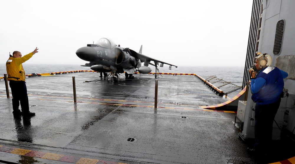 USS Boxer flight deck