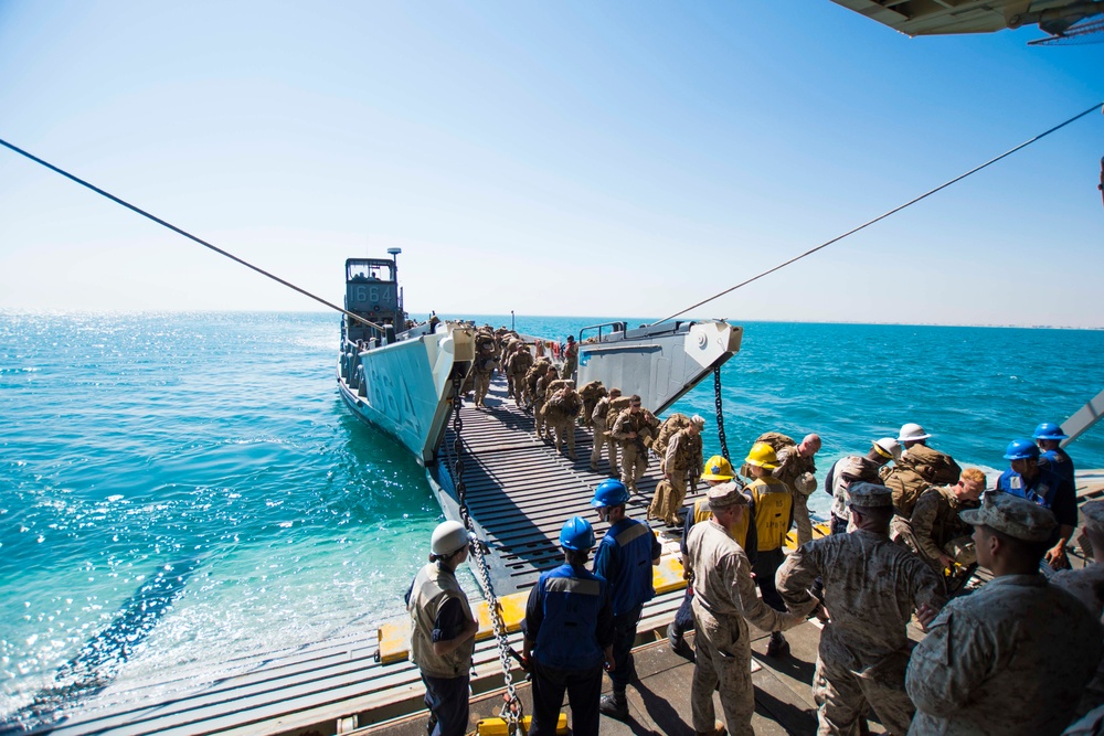 USS Arlington action