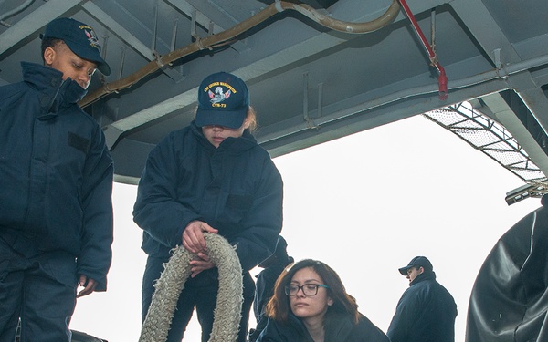 USS George Washington action