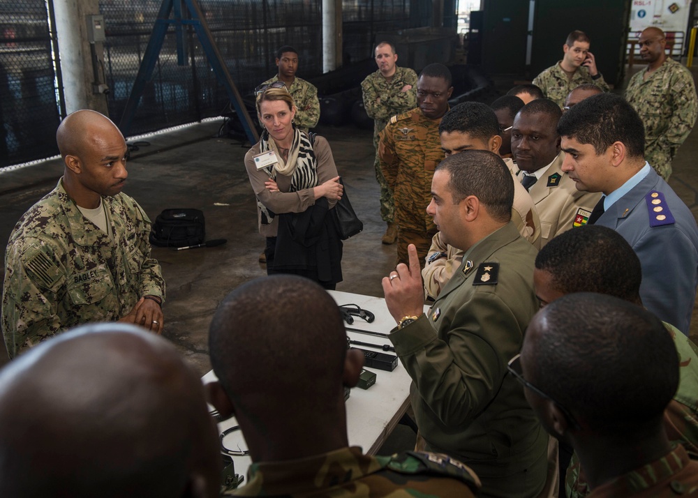 US Navy hosts brief for allied African nations