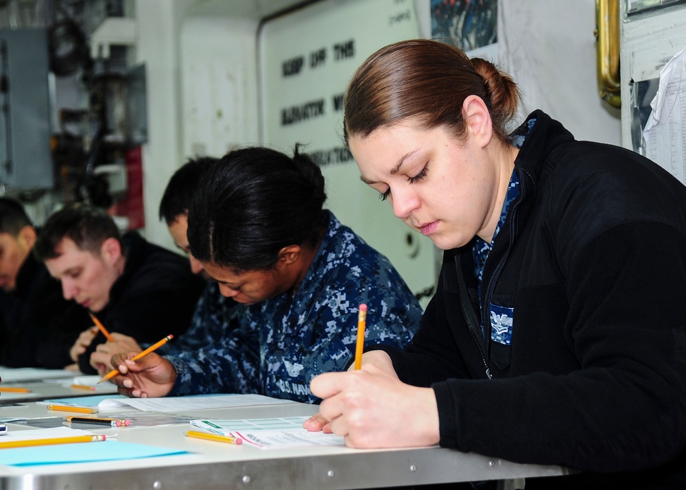 Navy-wide E-6 advancement exam