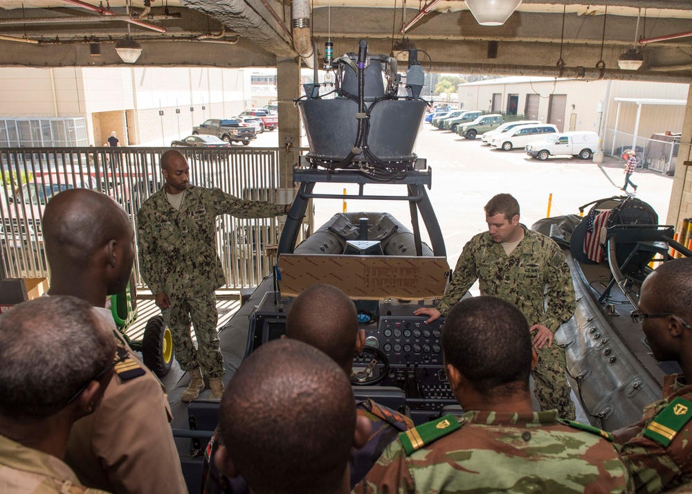 U.S. Navy hosts brief for allied African nations