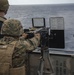 USS Harpers Ferry weapons training