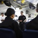 Basic first aid class aboard USS Boxer