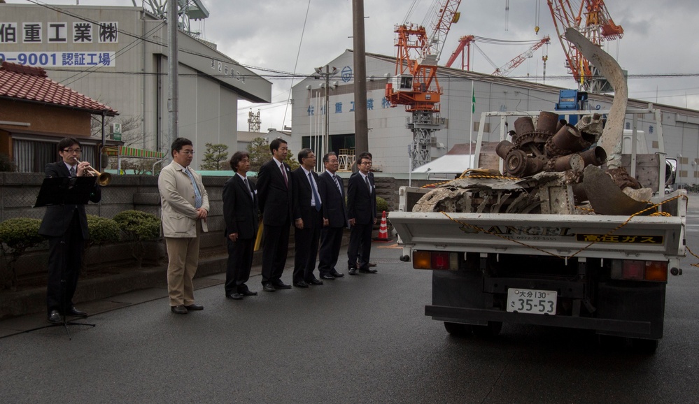 Departure ceremony