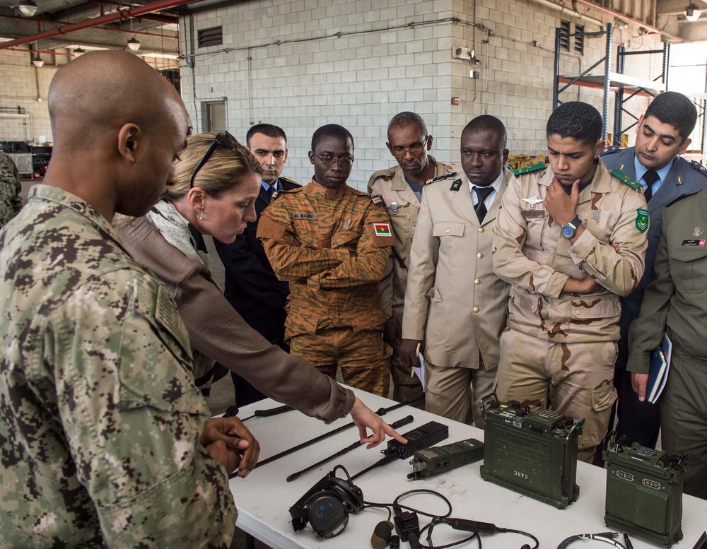 US Navy hosts brief for allied African nations