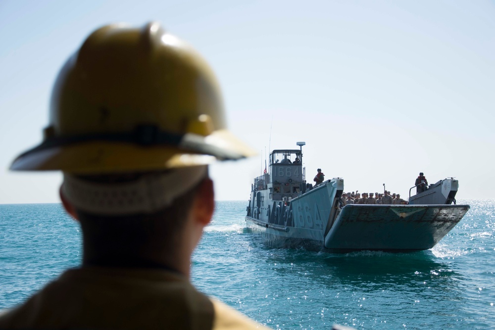 USS Arlington action