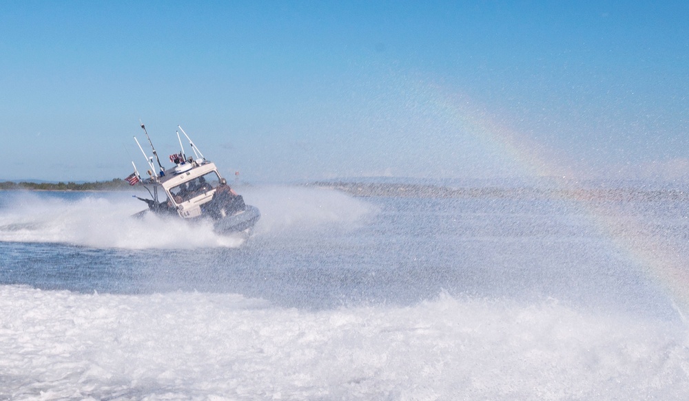 Tactical boat training evolution