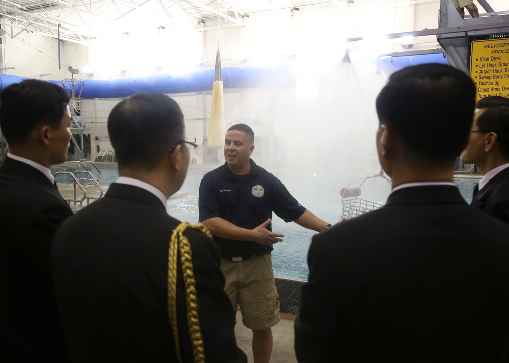 Naval Survival Training Institute's Aircrew Water Survival pool