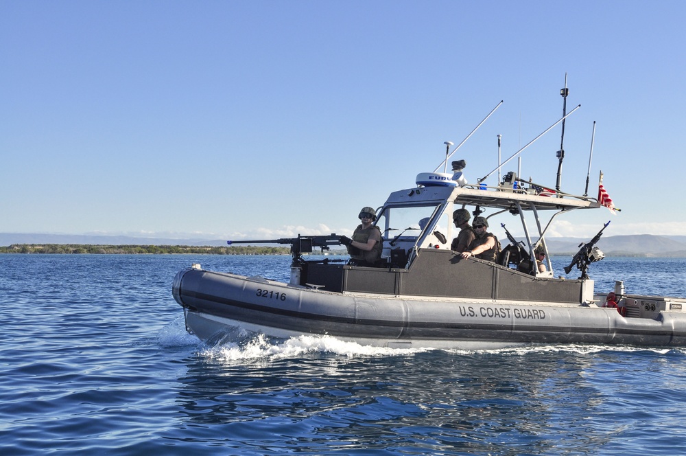 Tactical boat training evolution