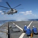 USS Harpers Ferry flight deck activity