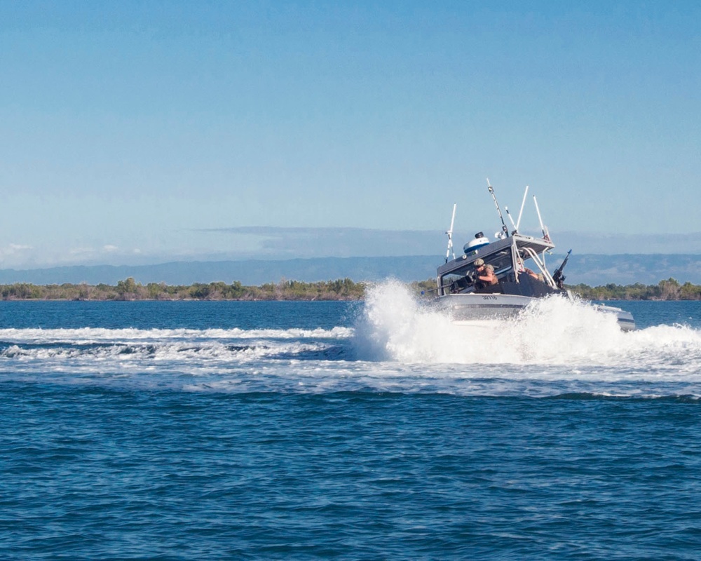 Tactical boat training evolution