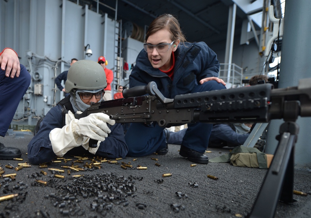 Weapons familiarity training exercise