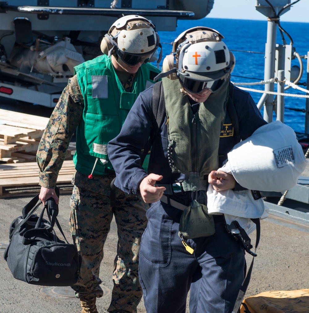 USS Boxer action