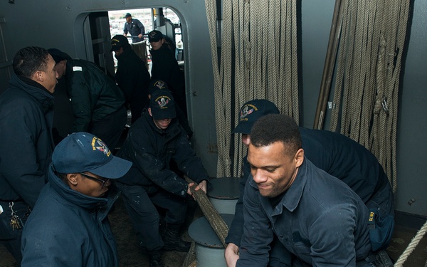 Sea and anchor evolution