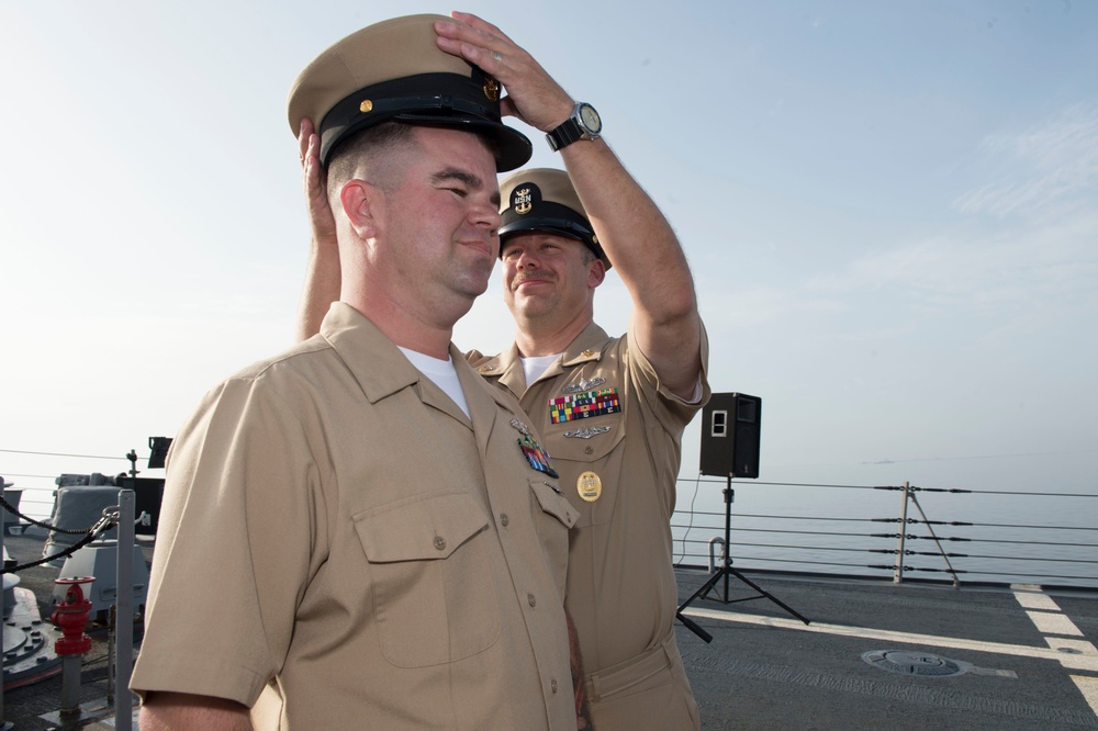 Commissioning ceremony