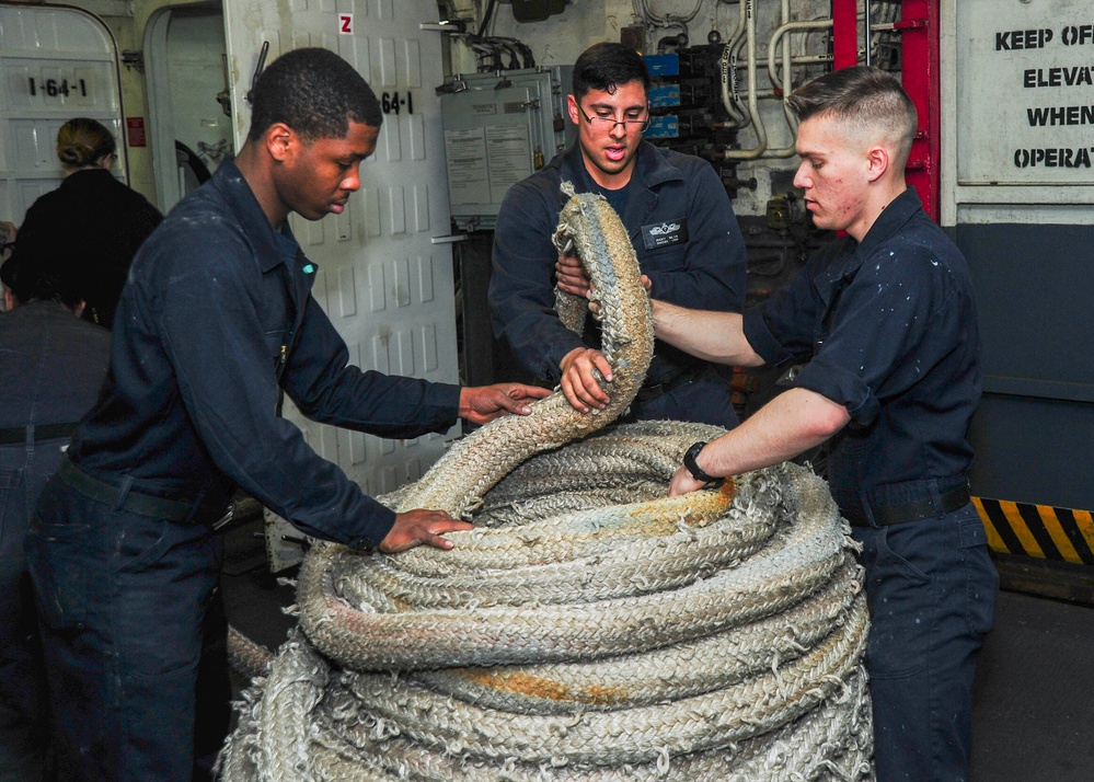 USS George Washington activity