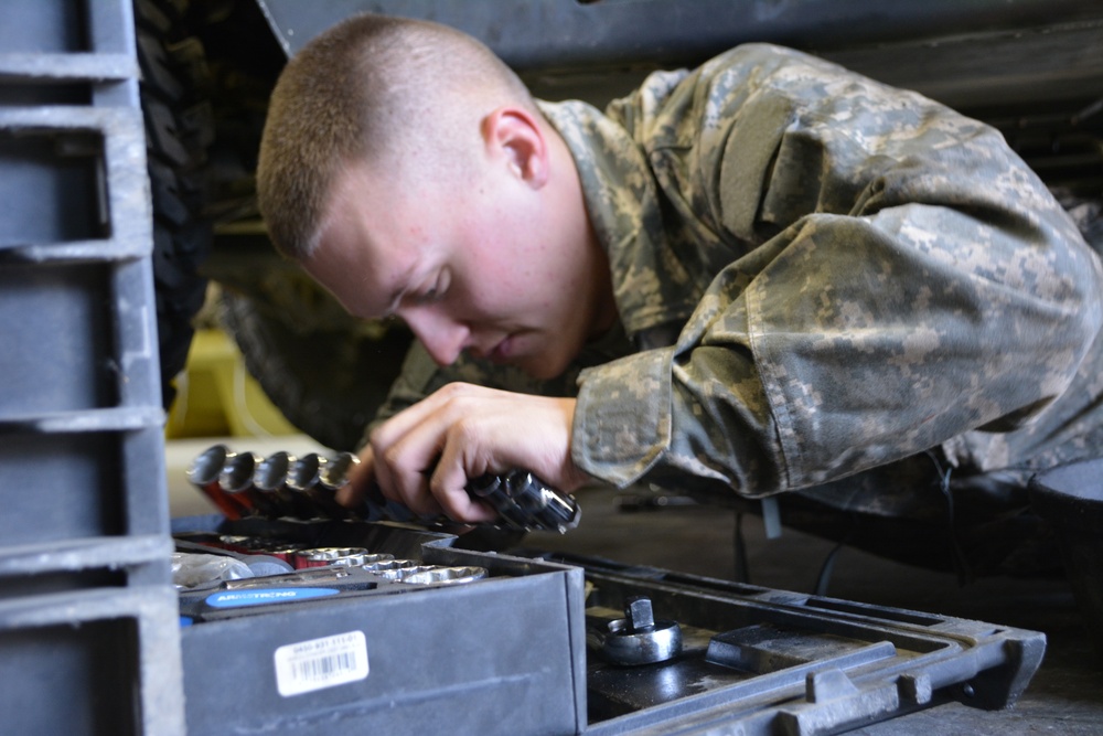 Maintainers keep soldiers safe on the road