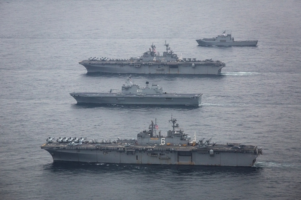 Bonhomme Richard Expeditionary Strike Group Begins Exercise Ssang Yong 2016 in the Republic of Korea