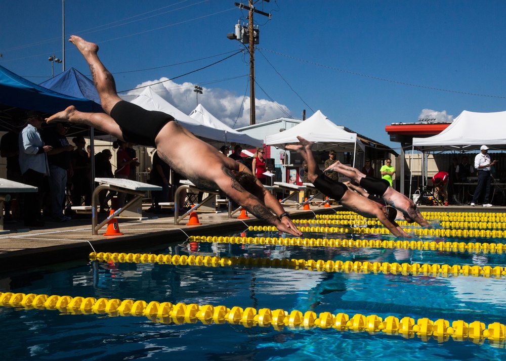 2016 Marine Corps Trials Swim Competition