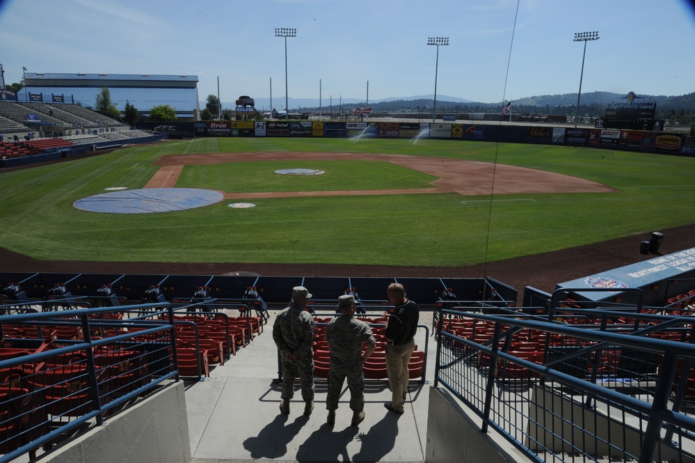 Baseball a grand slam for base, community relations