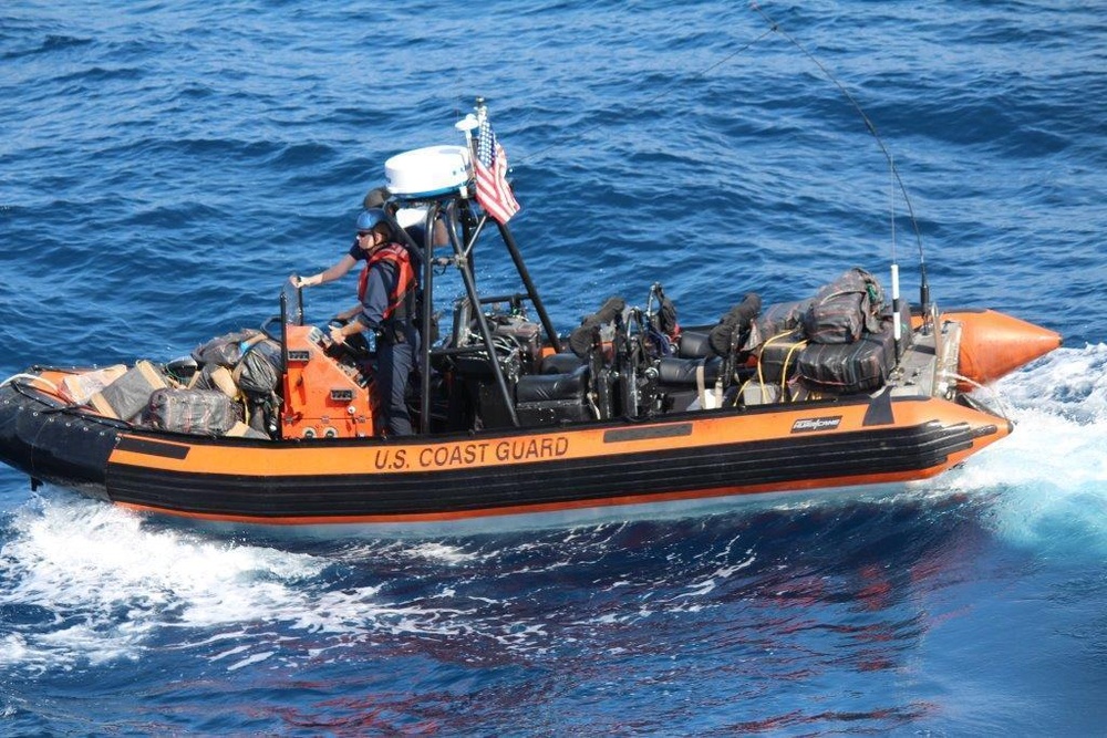 Coast Guard Cutter Valiant returns from record-setting counter-drug deployment