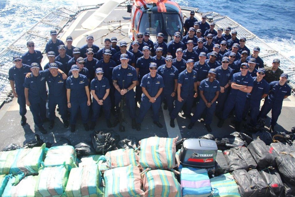 Coast Guard Cutter Valiant returns from record-setting counter-drug deployment