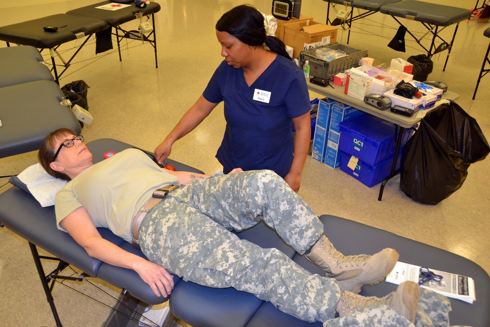 Donations flow in during MIARNG blood drive