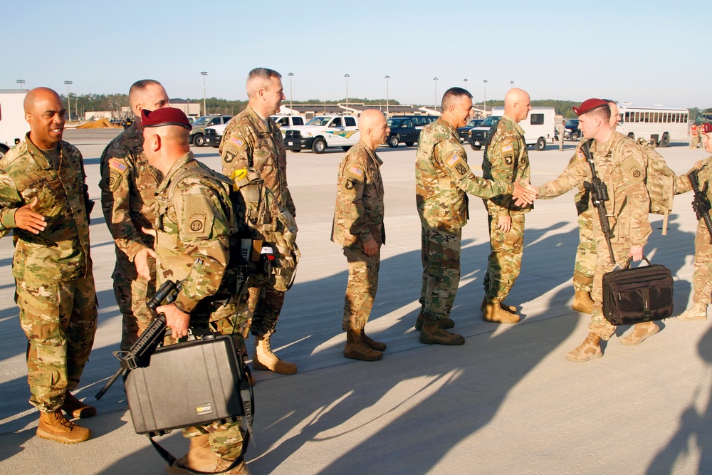 82nd Airborne Division Paratroopers Redeploy