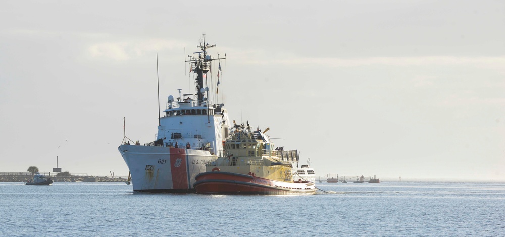Coast Guard Cutter Valiant returns from record-setting counter-drug deployment