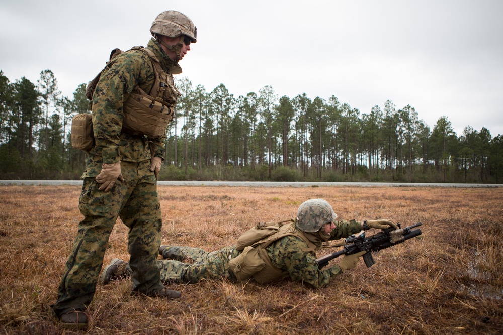 ISULC Students conduct Live Fire Range