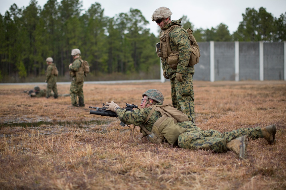 ISULC Students conduct Live Fire Range