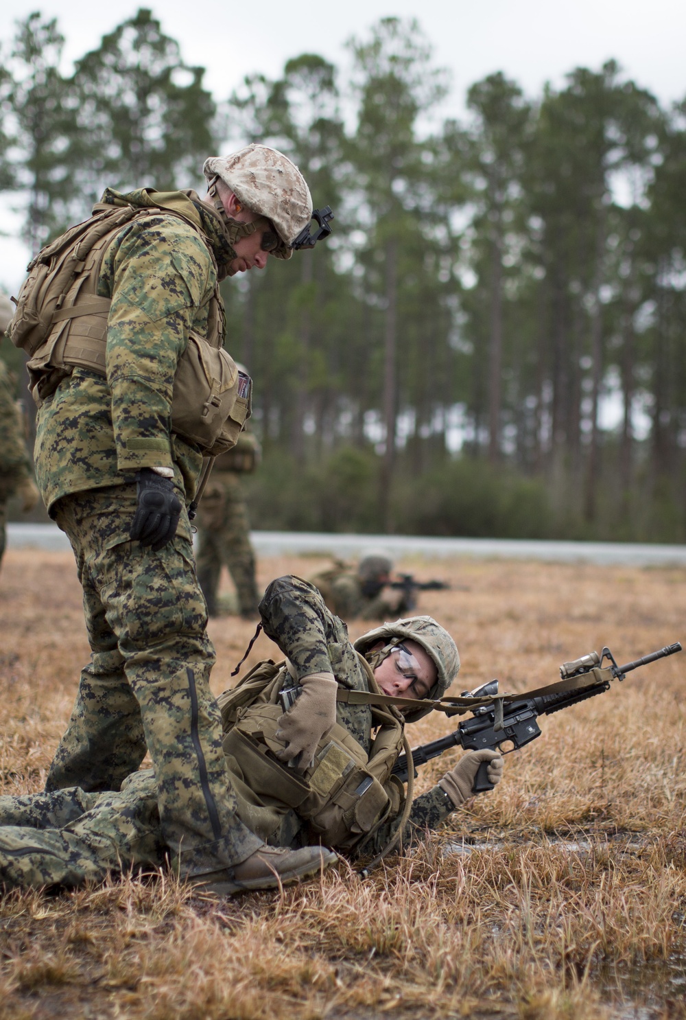 ISULC Students conduct Live Fire Range