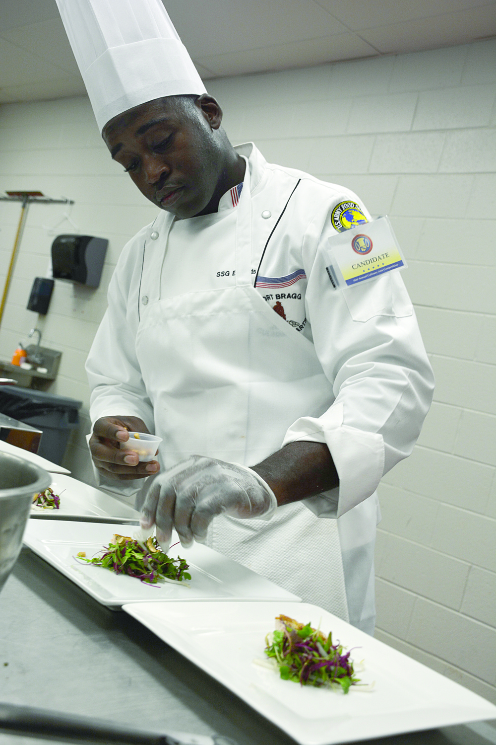 Military chefs compete for prestigious title