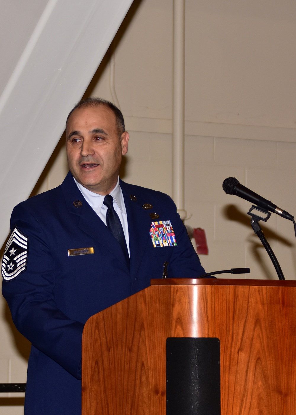Rhode Island Air National Guard and 143d Airlift Wing Command Chief Change of Authority
