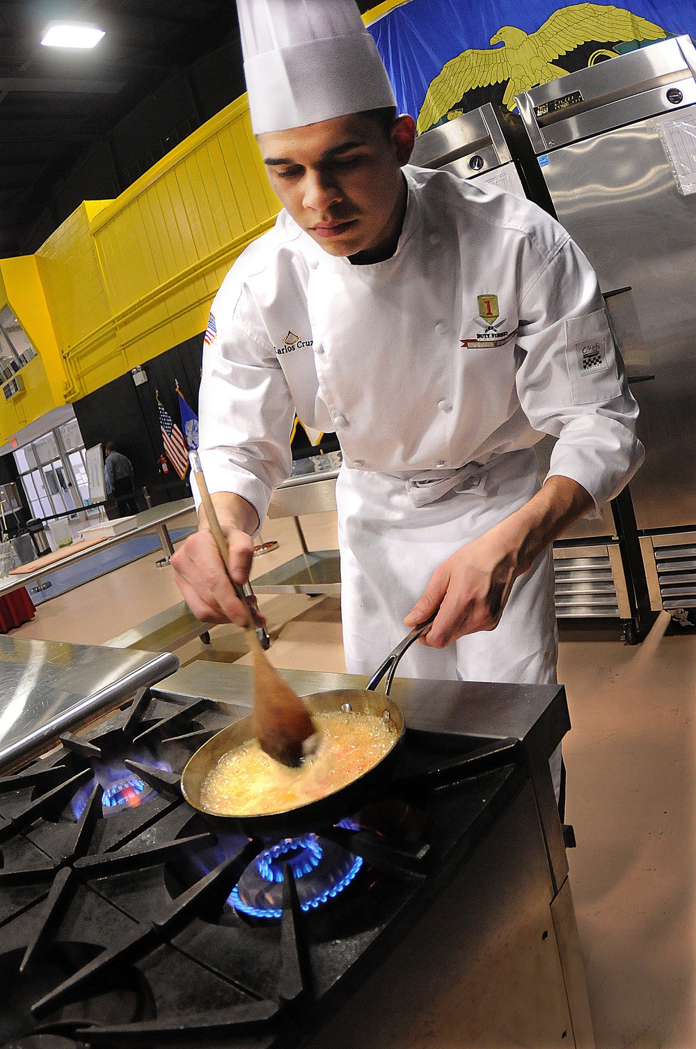 Cool under pressure: developing chefs perform under spotlight