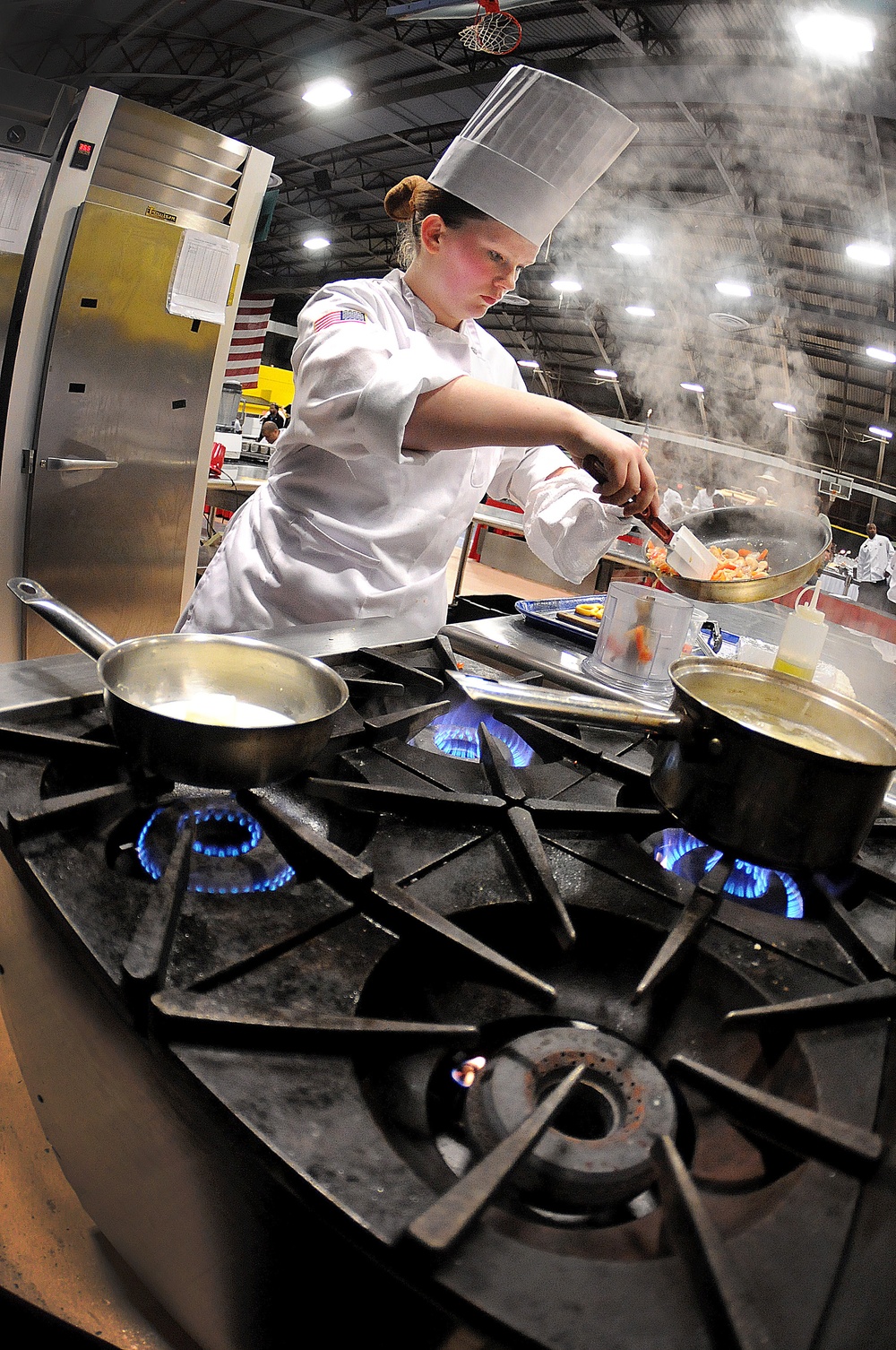 Cool under pressure: young chefs take on culinary challenge