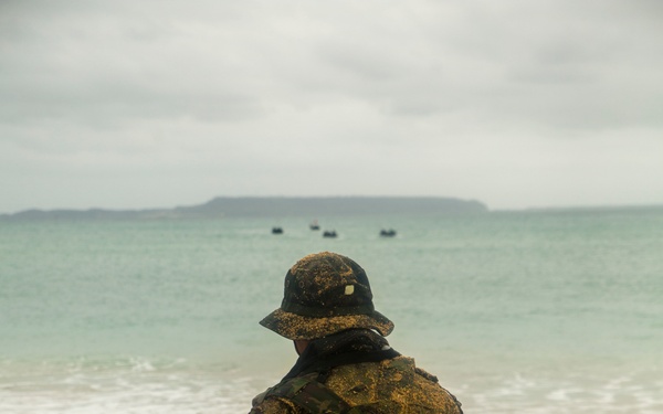 JGSDF observe 3rd Recon training