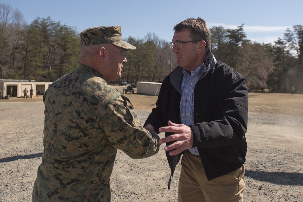 SD visits Marine Corps Base Quantico