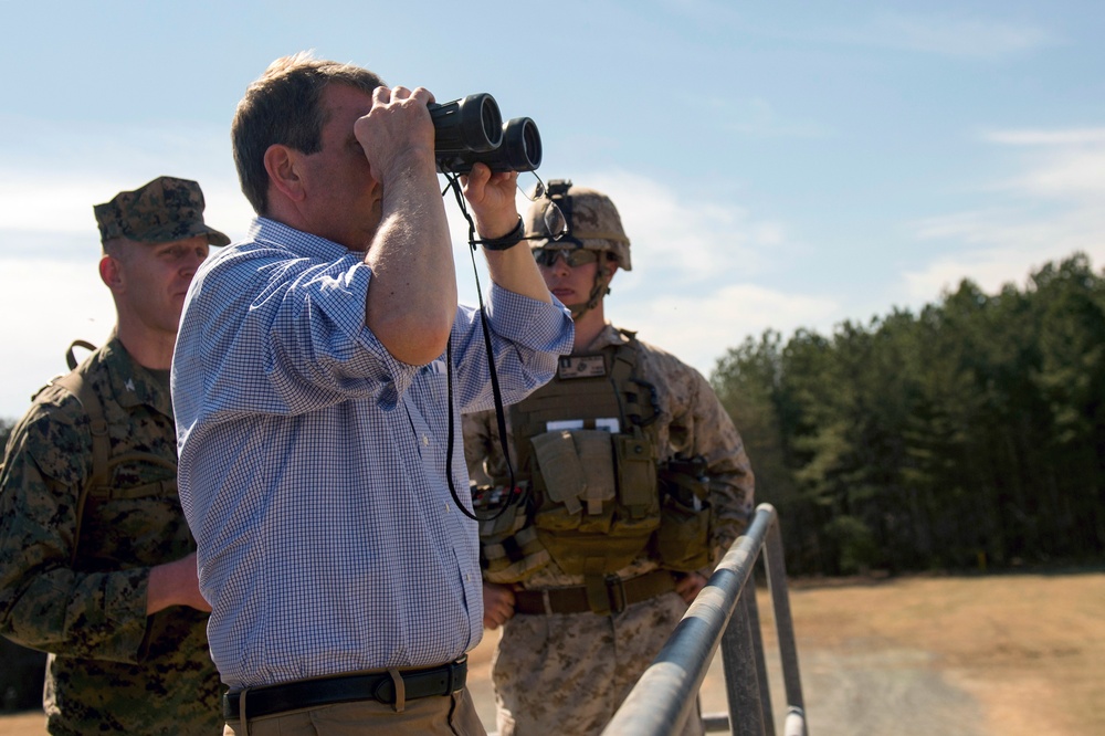 SD visits Marine Corps Base Quantico