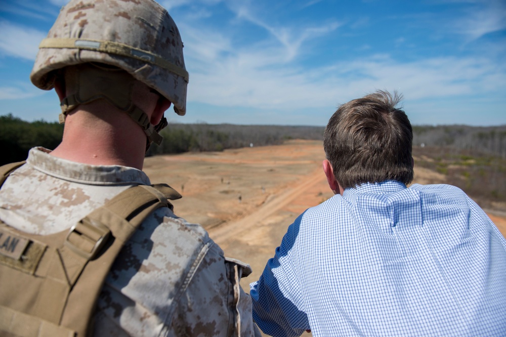 SD visits Marine Corps Base Quantico