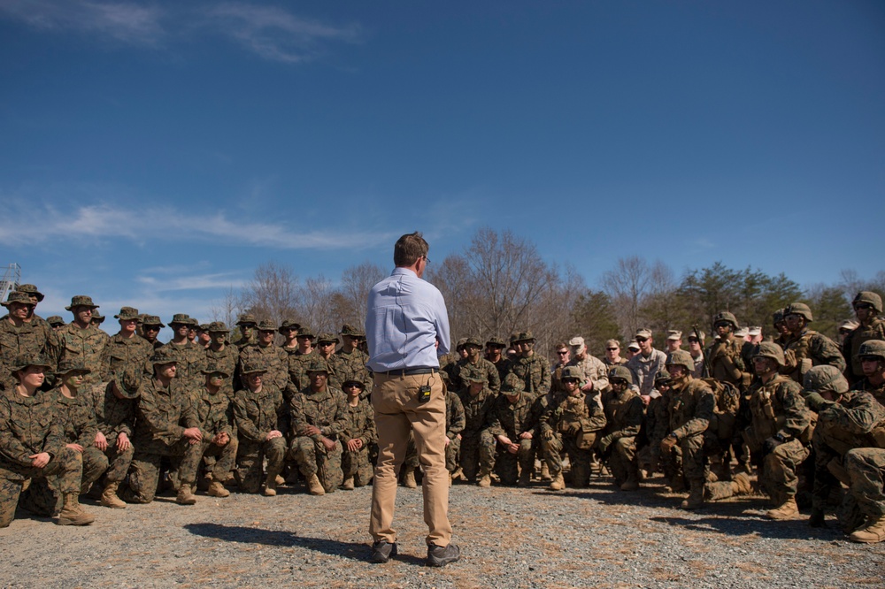 SD visits Marine Corps Base Quantico