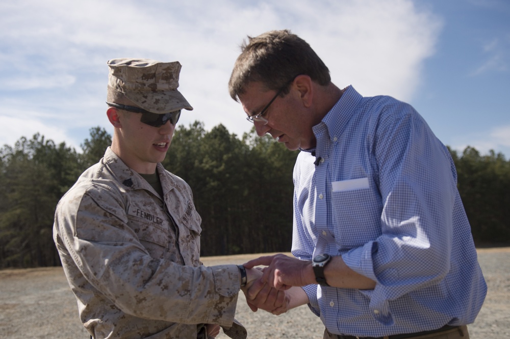 SD visits Marine Corps Base Quantico