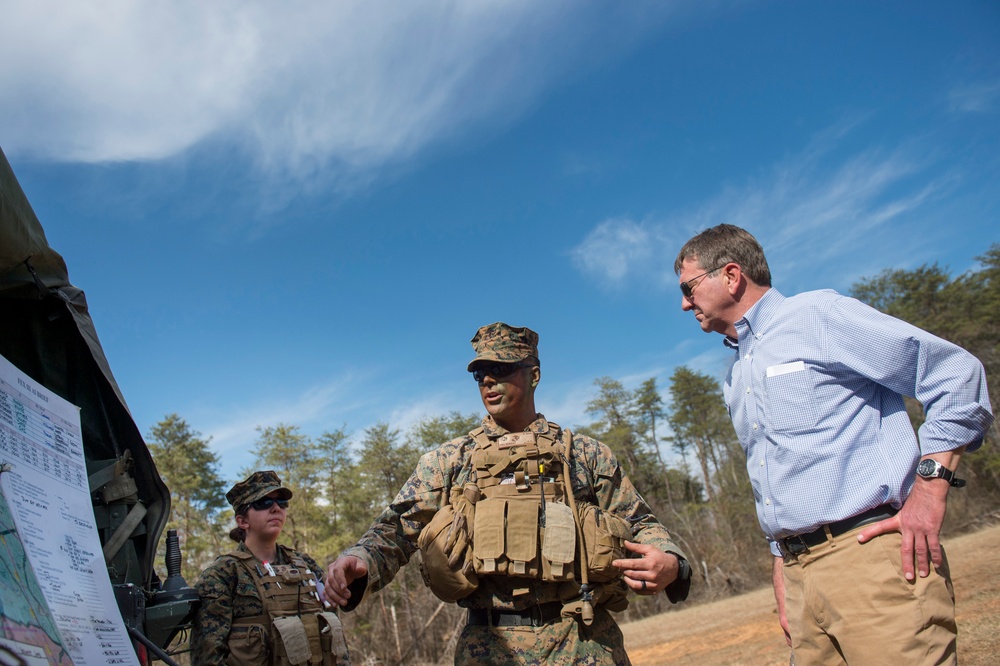 SD visits Marine Corps Base Quantico