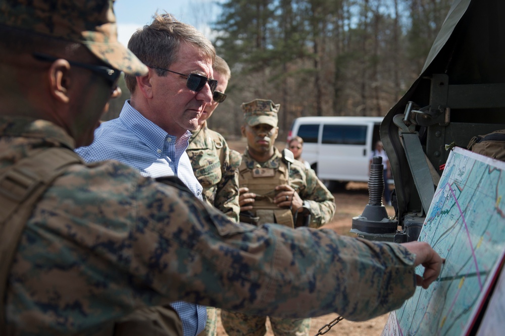 SD visits Marine Corps Base Quantico