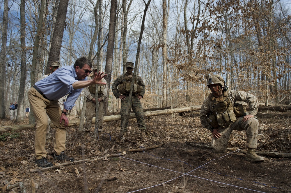 SD visits Marine Corps Base Quantico