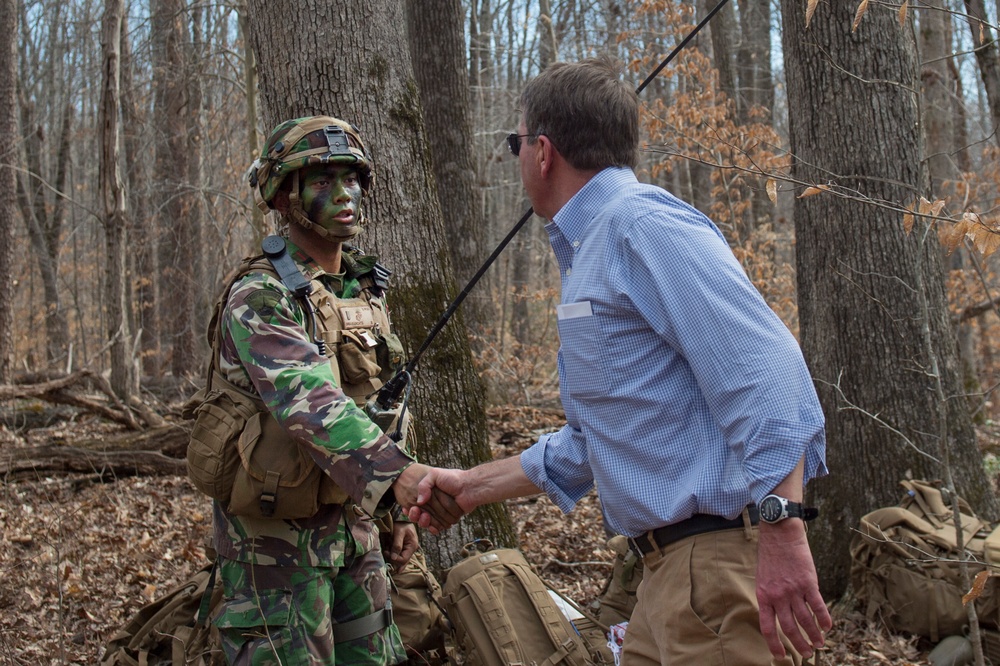 SD visits Marine Corps Base Quantico